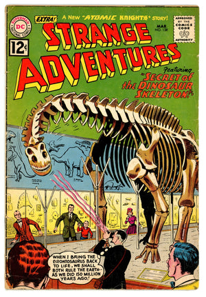 Strange Adventures Vol 1 138  VG+ (4.5)   (1962)        