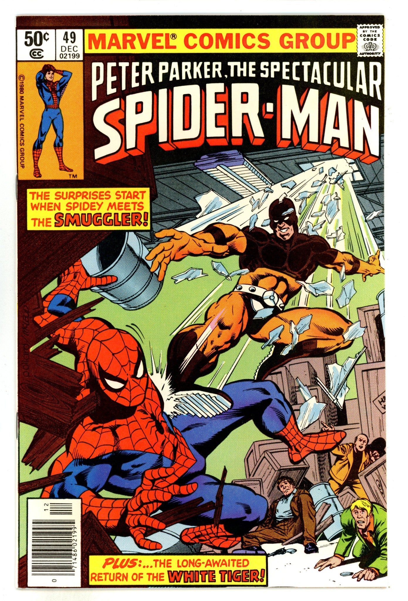 The Spectacular Spider-Man Vol 1 49  NM- (9.2)  (1980)  Newsstand  