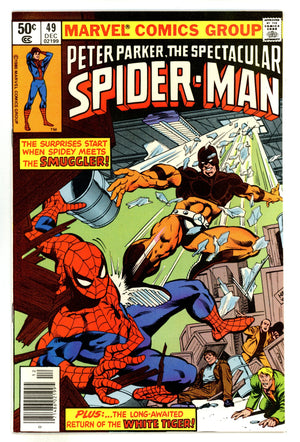 The Spectacular Spider-Man Vol 1 49 NM- (9.2) (1980) Newsstand