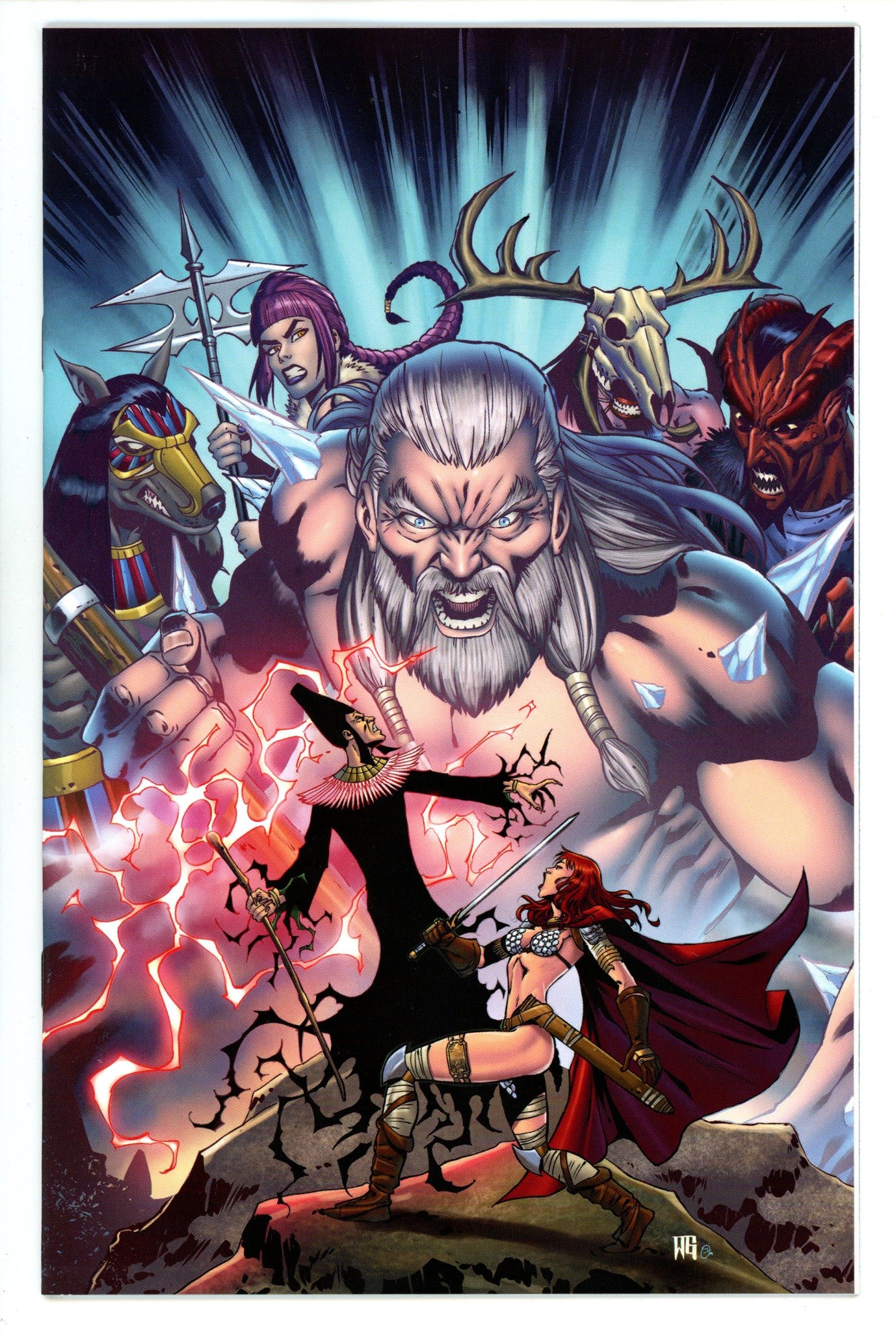 Red Sonja Vol 7 11 Geovani Virgin Incentive Variant (2024)