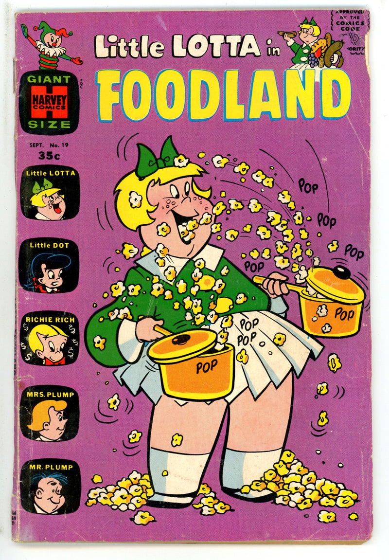 Little Lotta Foodland 19 35C Variant GD/VG (1969)