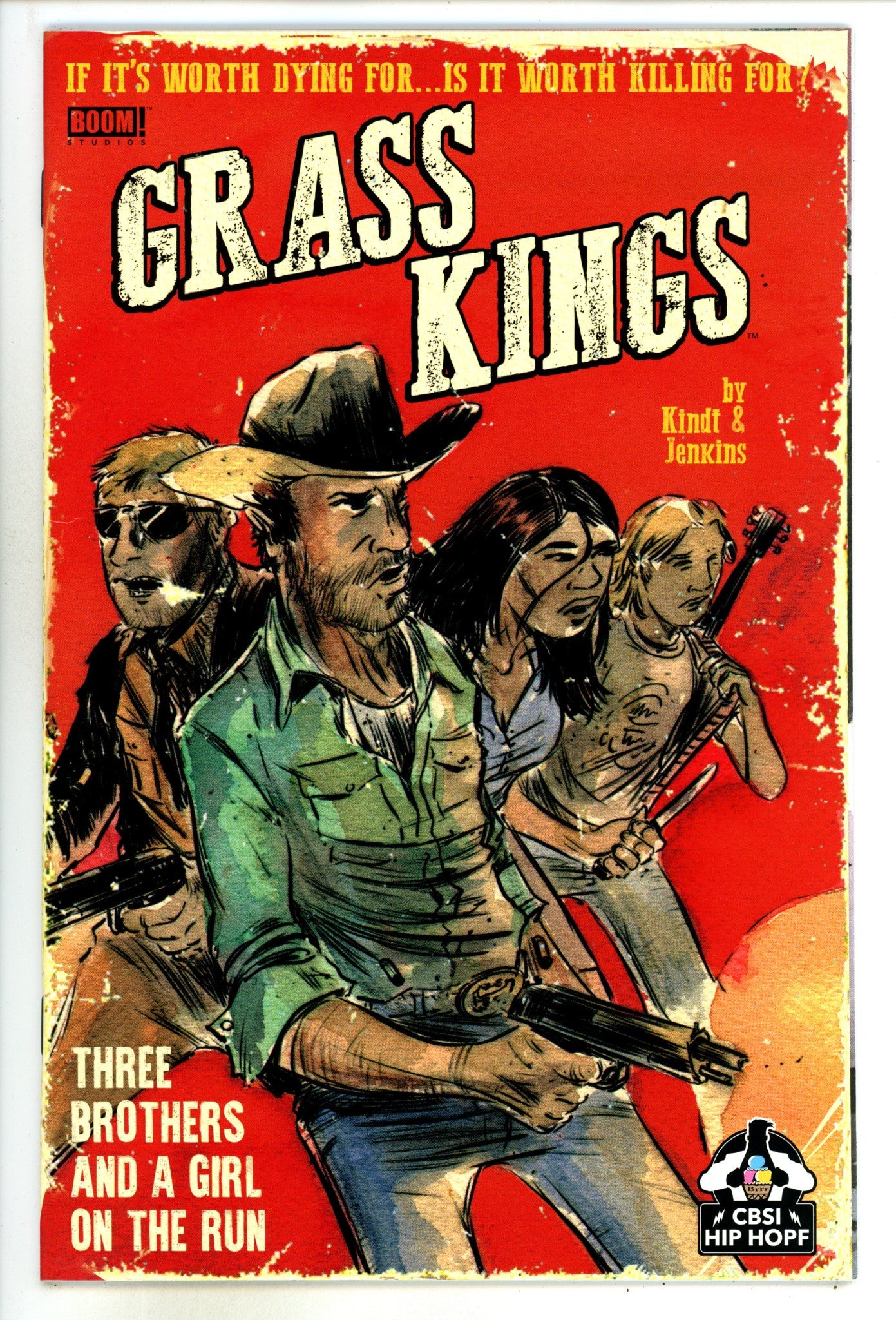 Grass Kings 1 High Grade (2017) Kindt Exclusive Variant 