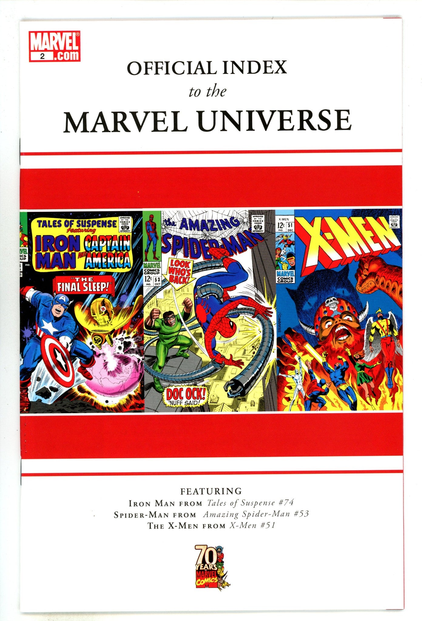 Official Index to the Marvel Universe 2 High Grade (2009) 