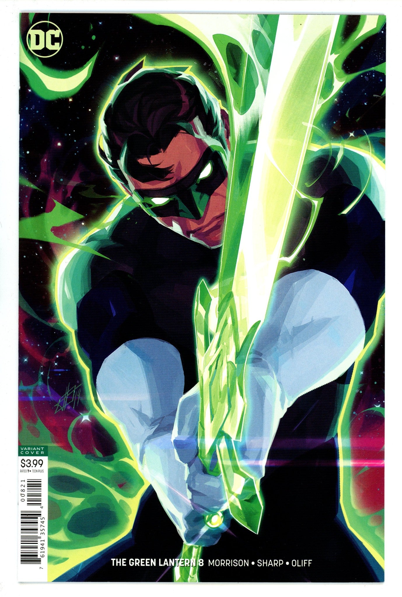 The Green Lantern Vol 6 8 High Grade (2019) Infante Variant 