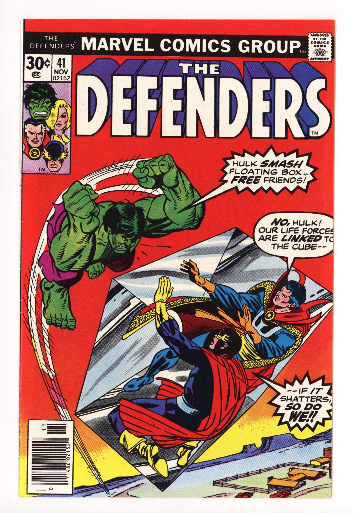The Defenders Vol 1 41 Mid Grade (1976) 