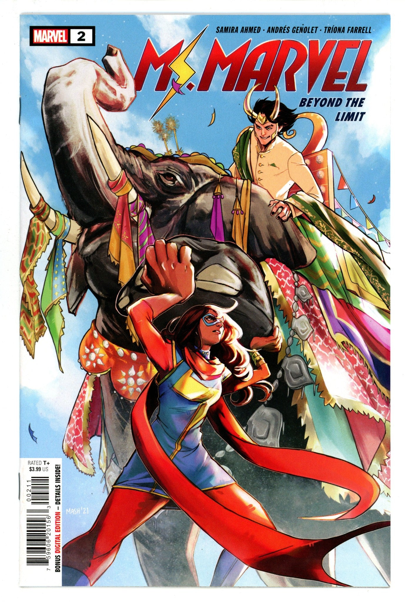 Ms. Marvel: Beyond the Limit 2 High Grade (2022) 