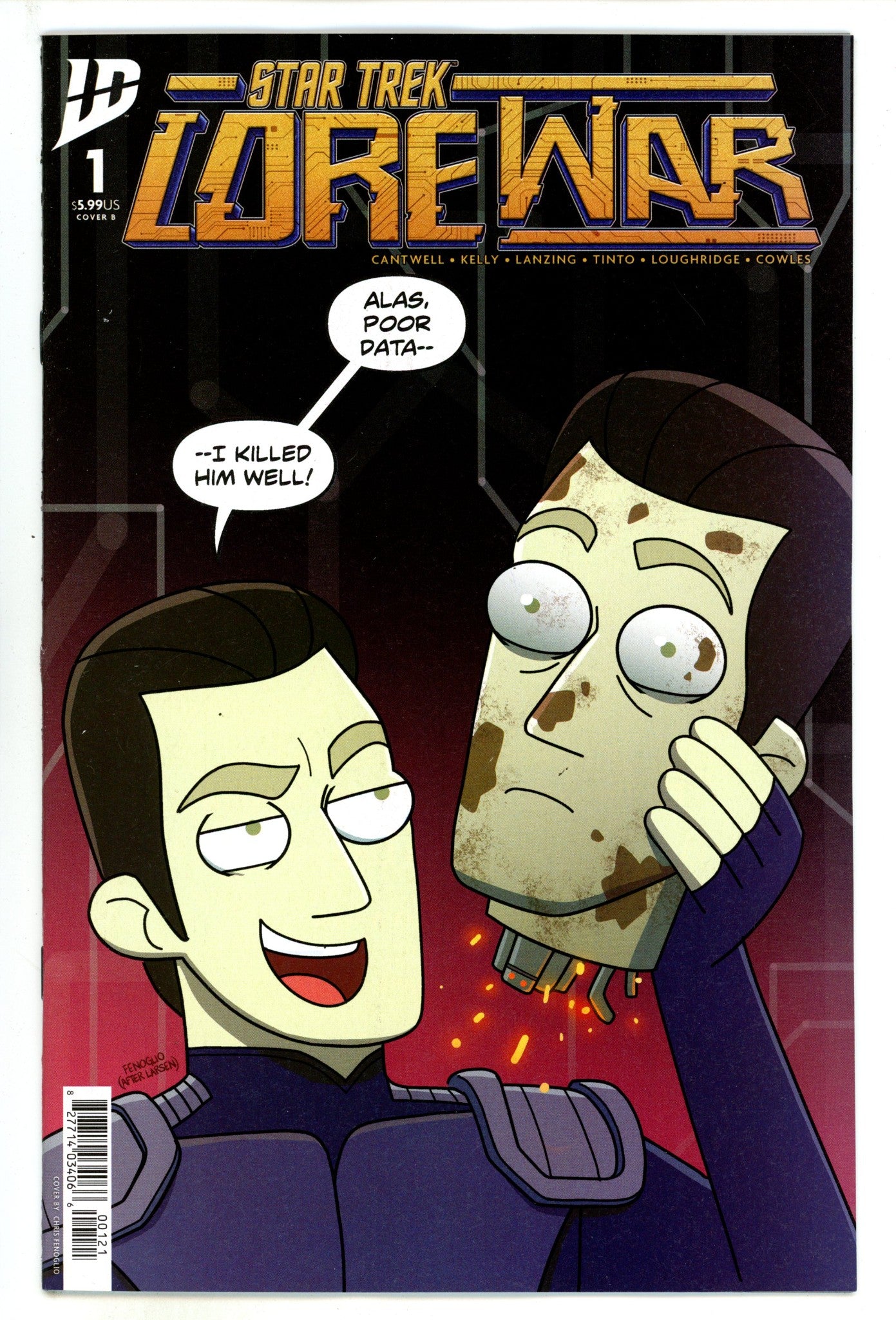 Star Trek: Lore War 1 Fenoglio Variant (2025)