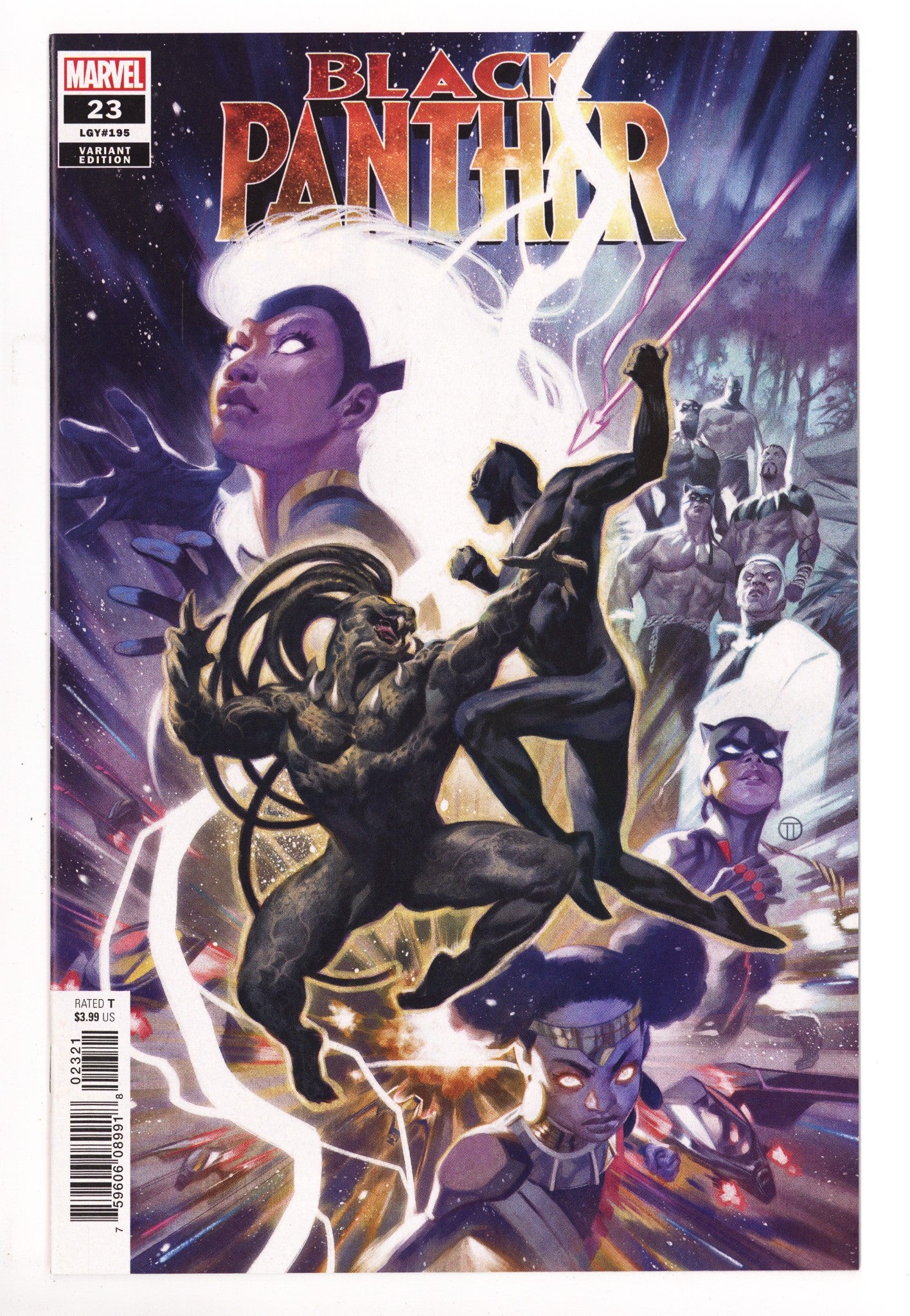Black Panther Vol 7 23 (195) High Grade (2021) Tedesco Variant 