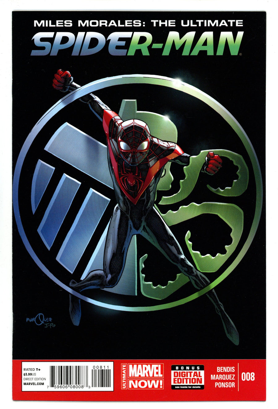 Miles Morales: Ultimate Spider-Man 8 High Grade (2015) 