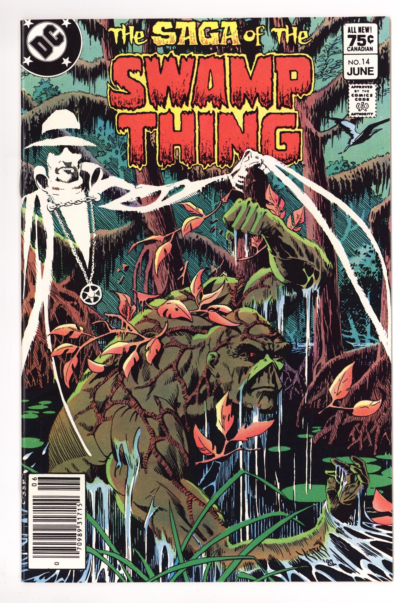 The Saga of Swamp Thing Vol 2 14 VF/NM (9.0) (1983) Canadian Price Variant 