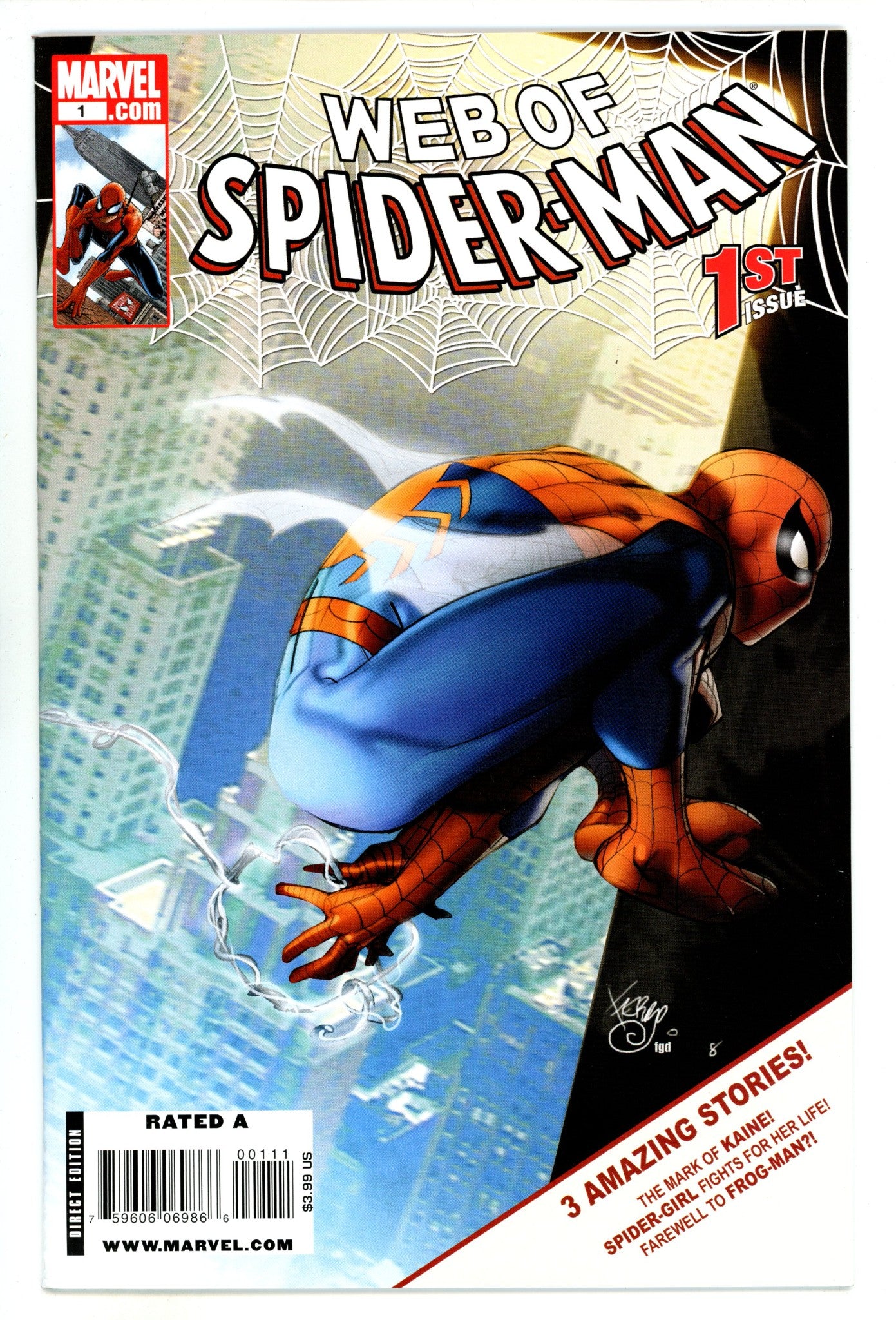 Web of Spider-Man Vol 2 1 High Grade (2009) 