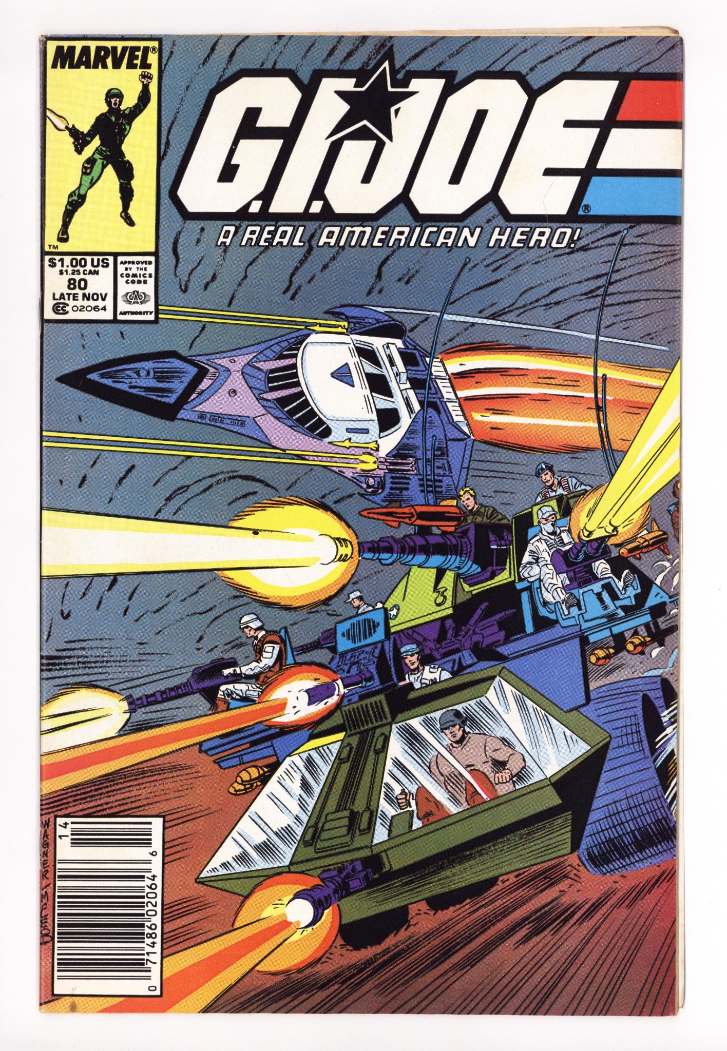 G.I. Joe, A Real American Hero 80 Low Grade (1988) Newsstand 