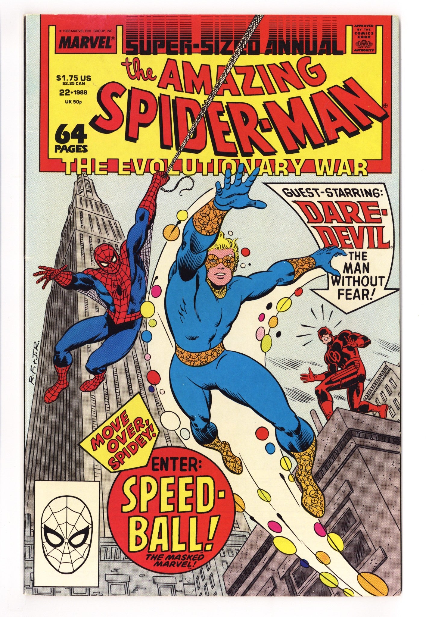 The Amazing Spider-Man Annual Vol 1 22 Mid Grade (1988) 