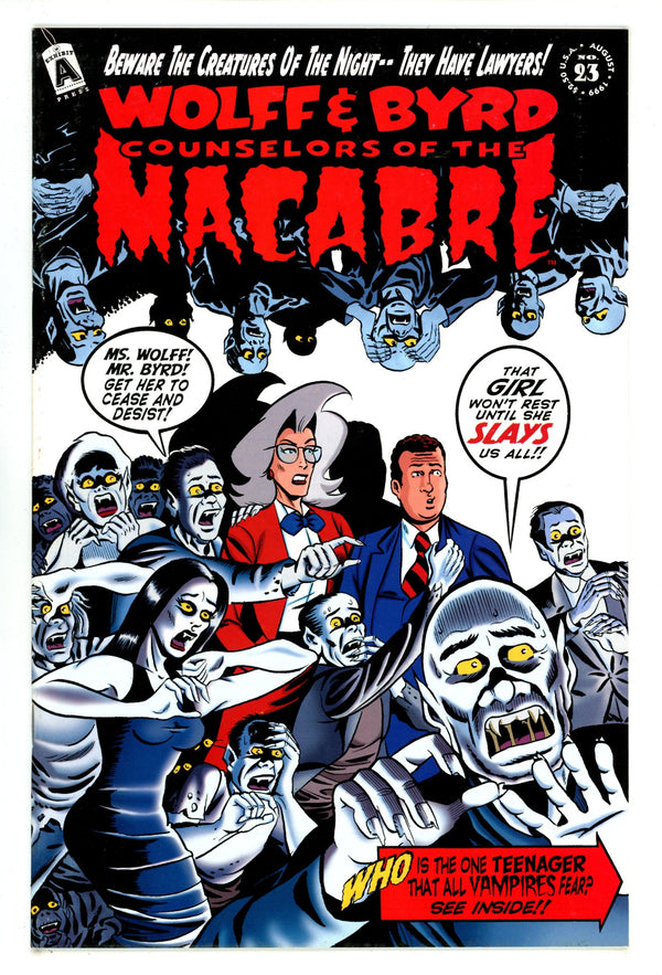 Wolff & Byrd, Counselors of the Macabre 23 Mid Grade (1999)