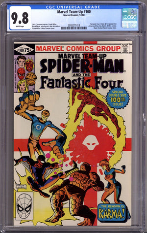 Marvel Team-Up Vol 1 100 CGC 9.8 (NM/M) (1980)