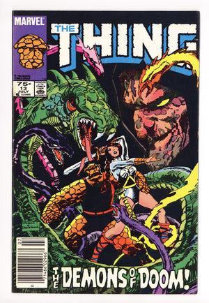 The Thing Vol 1 13 Mid Grade (1984) Canadian Price Variant
