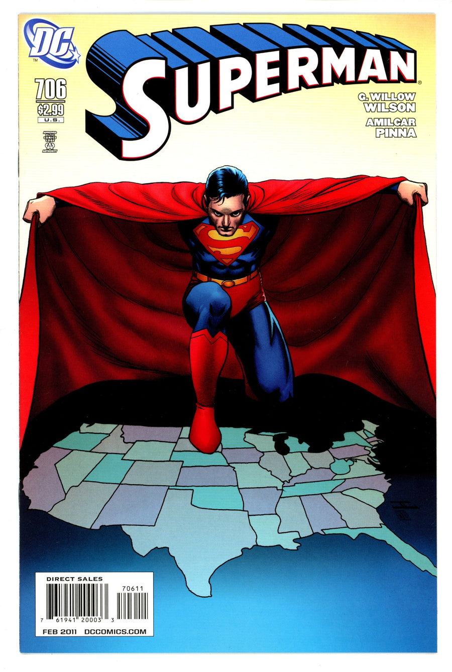 Superman Vol 1 706 High Grade (2011) 