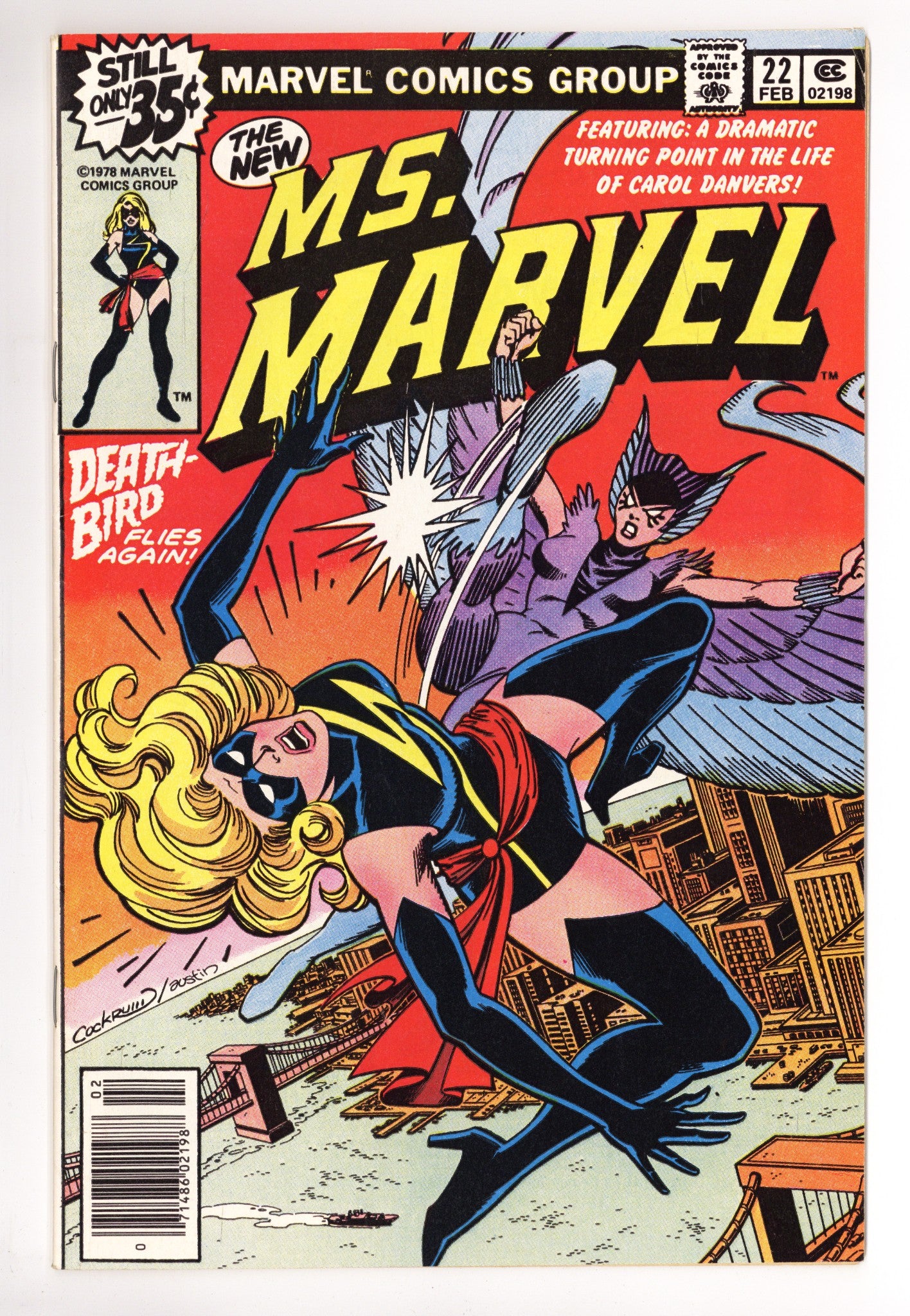 Ms. Marvel Vol 1 22 Mid Grade (1979) 