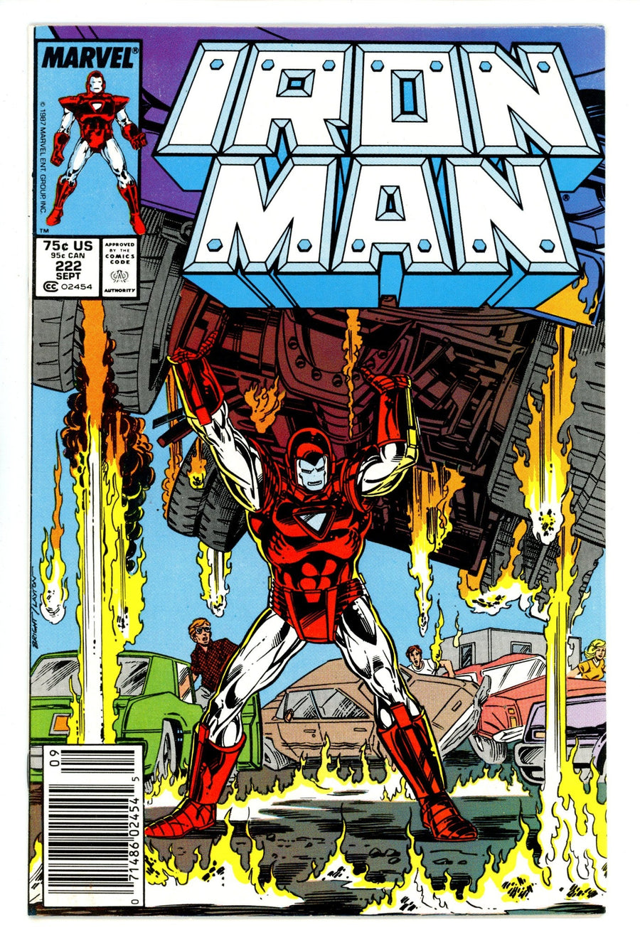 Iron Man Vol 1 222  Mid Grade   (1987)   Newsstand