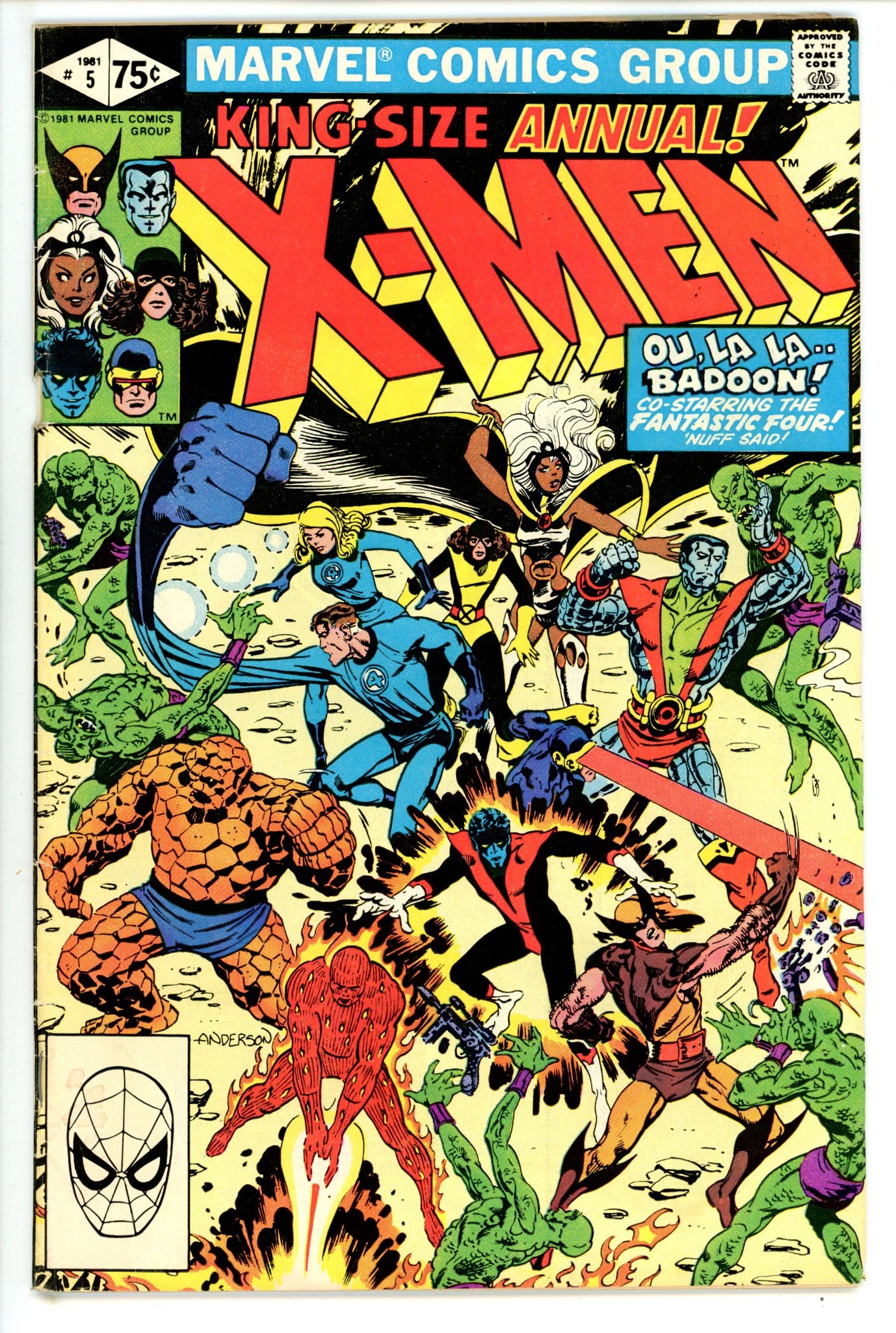 X-Men Annual Vol 1 5 VG/FN (1981)