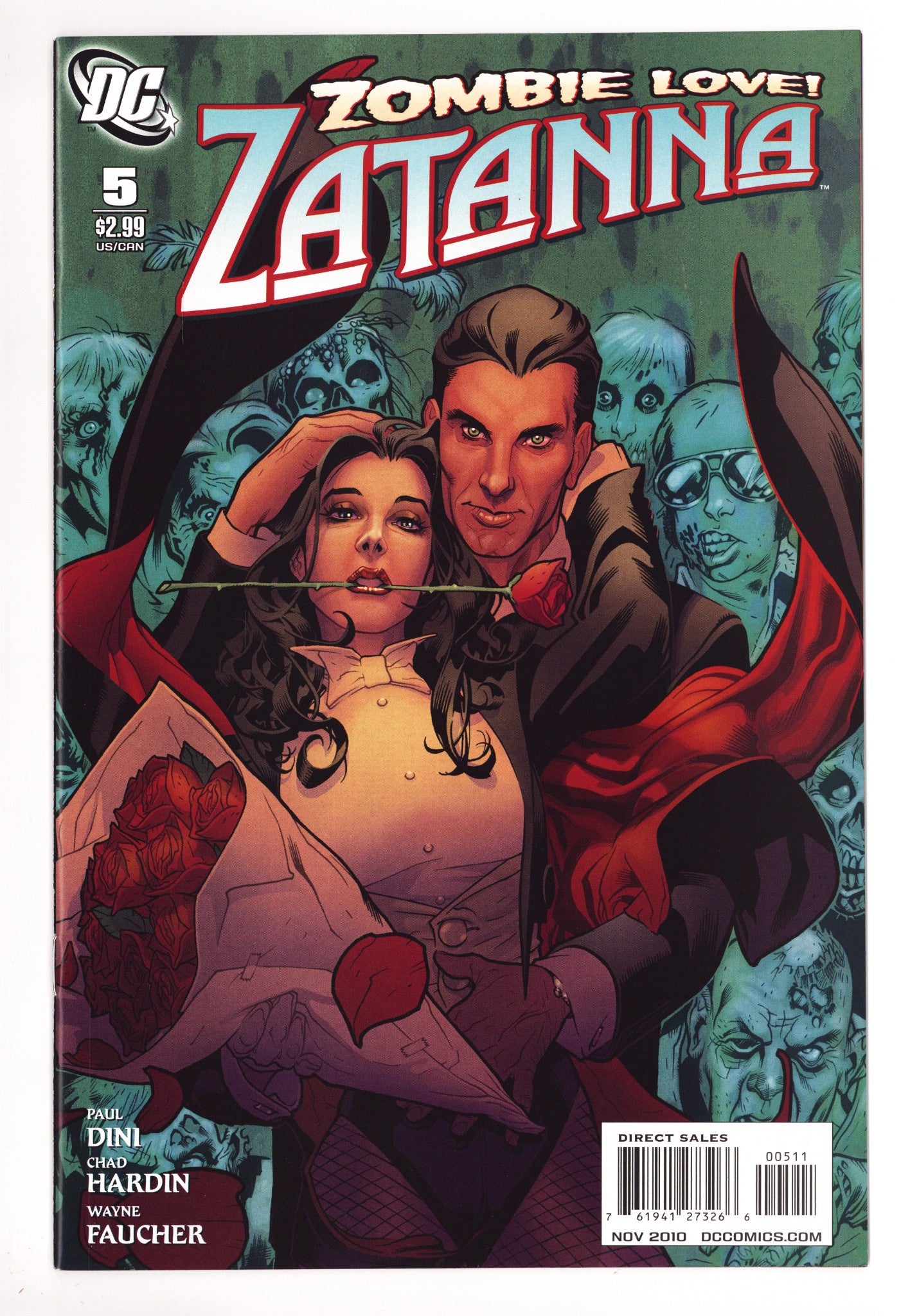 Zatanna Vol 2 5 NM- (9.2) (2010) 