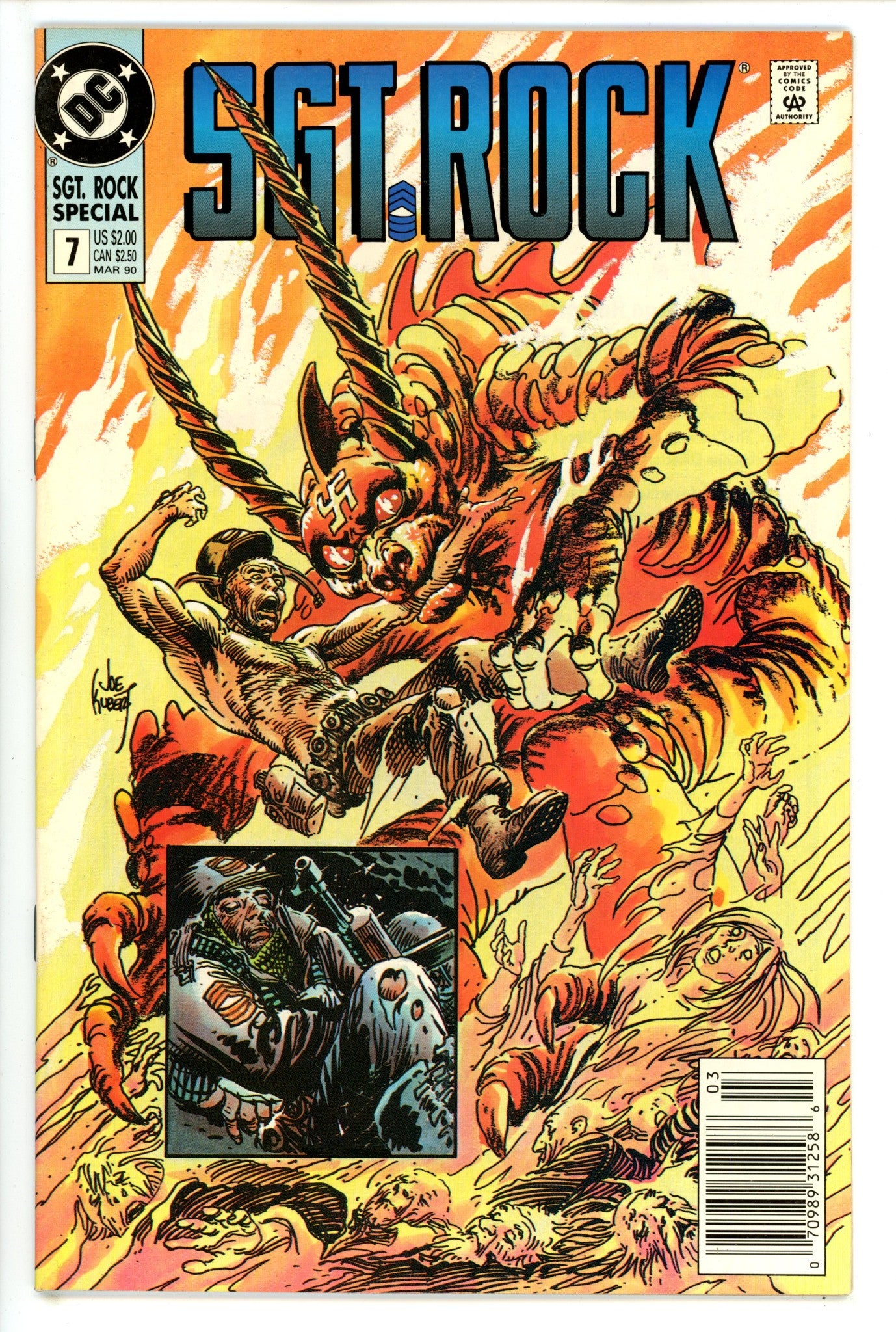 Sgt. Rock Special 7 Newsstand (1990)