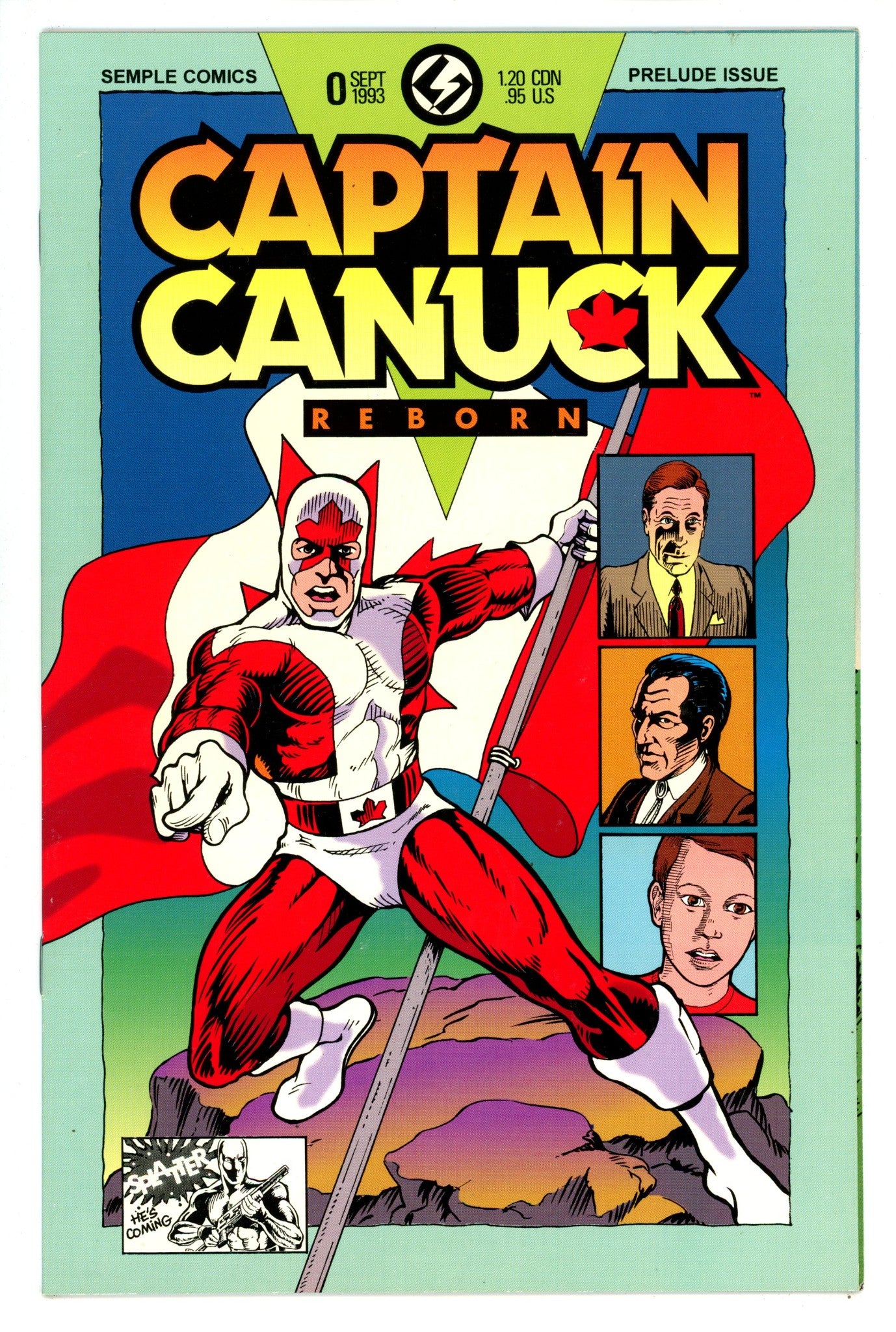 Captain Canuck Reborn 0 Mid Grade (1993) 
