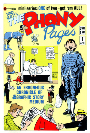 Terry Beatty's The Phony Pages 1 High Grade (1986)