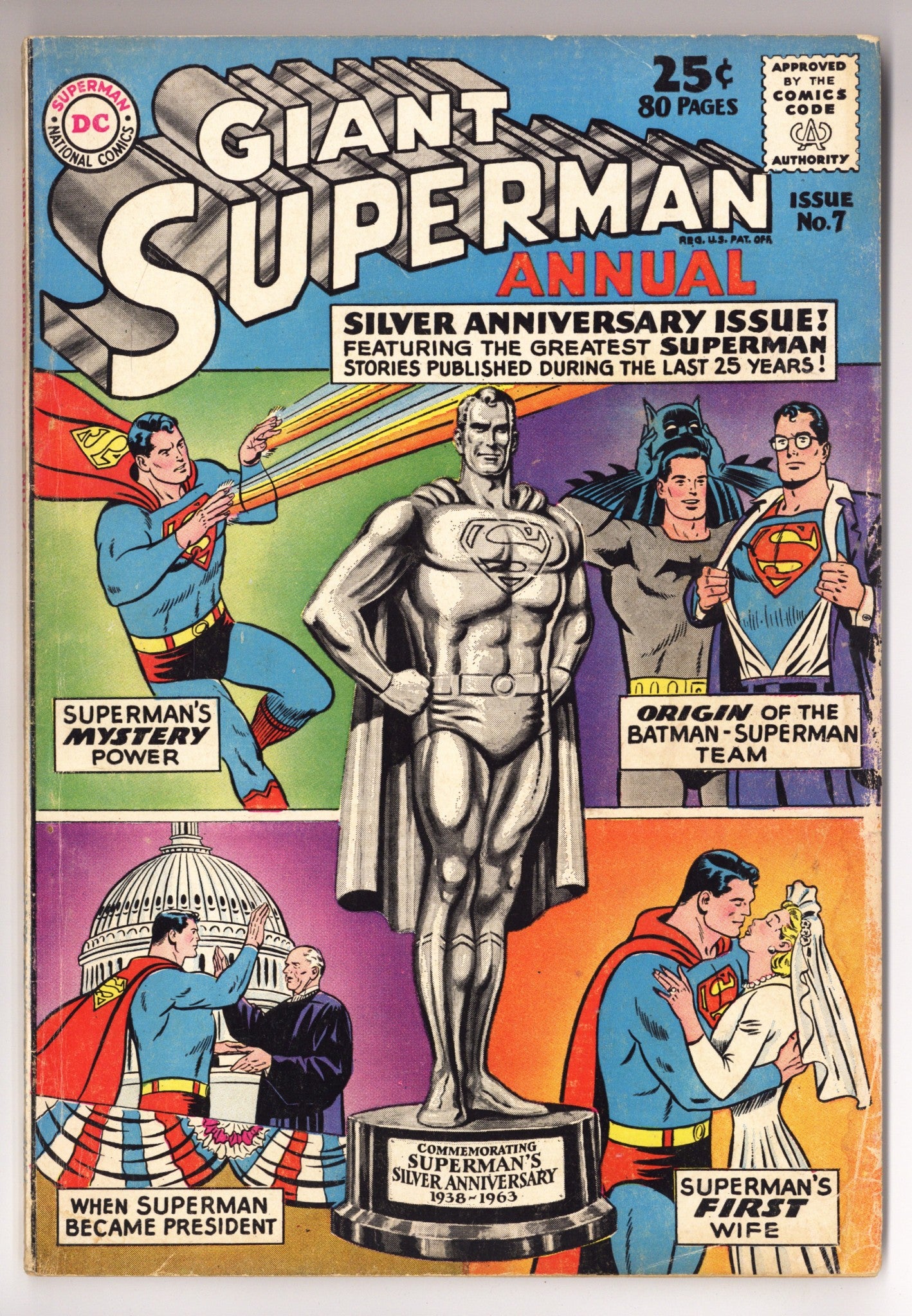 Superman Annual Vol 1 7 VG- (3.5) (1963) 