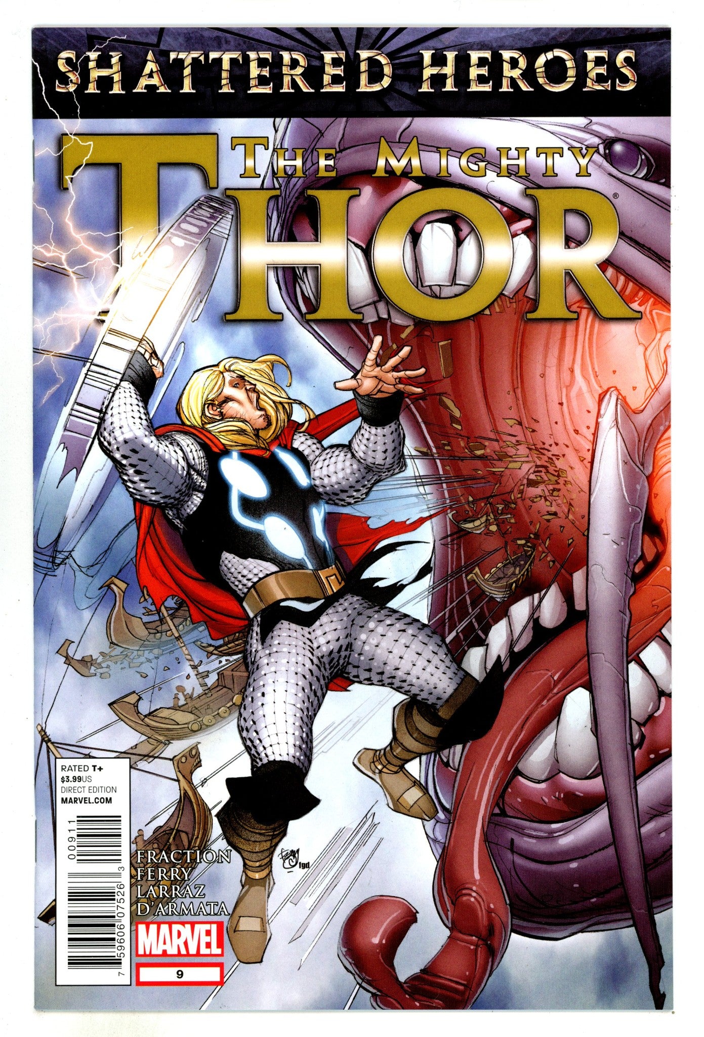 The Mighty Thor Vol 1 9 High Grade (2012) 