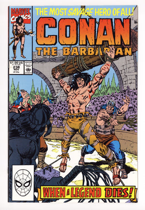 Conan the Barbarian Vol 1 238 High Grade (1990)