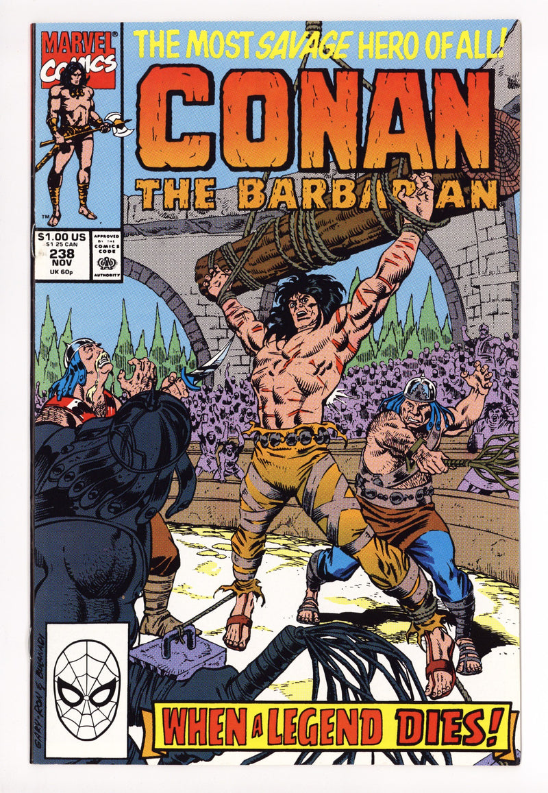 Conan the Barbarian Vol 1 238 High Grade (1990) 