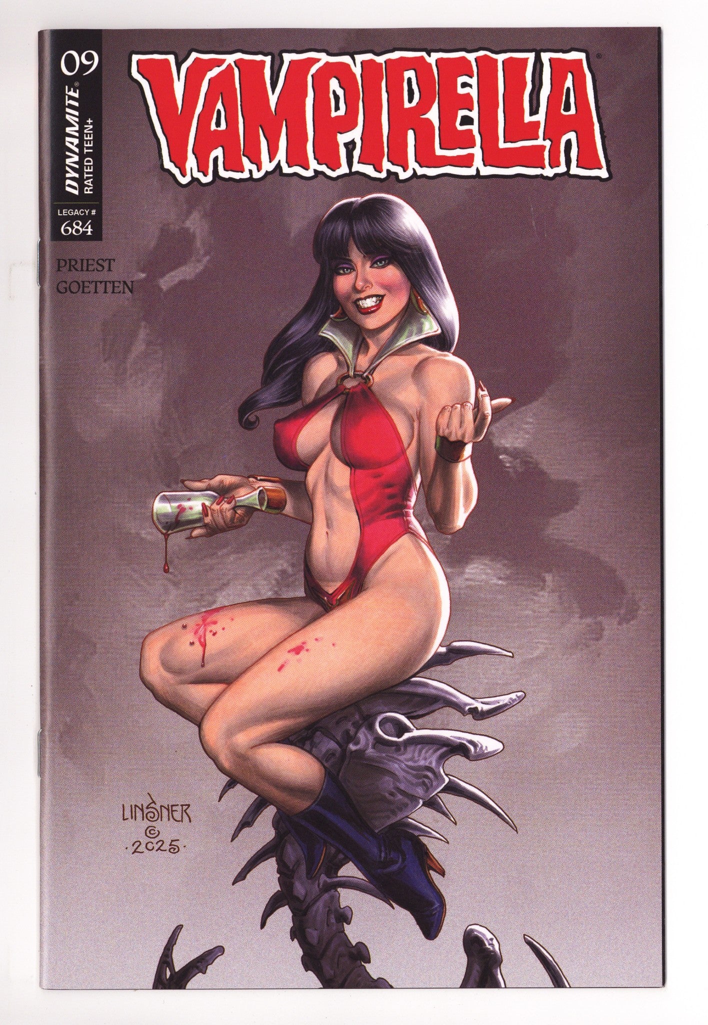 Vampirella Vol 8 9 Linsner Variant (2025)