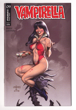 Vampirella Vol 8 9 Linsner Variant (2025)