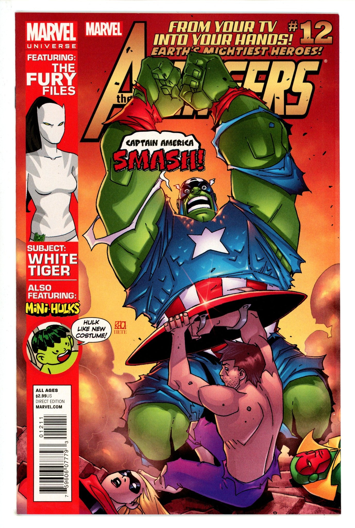 Marvel Universe Avengers Earth's Mightiest Heroes 12 High Grade (2013)