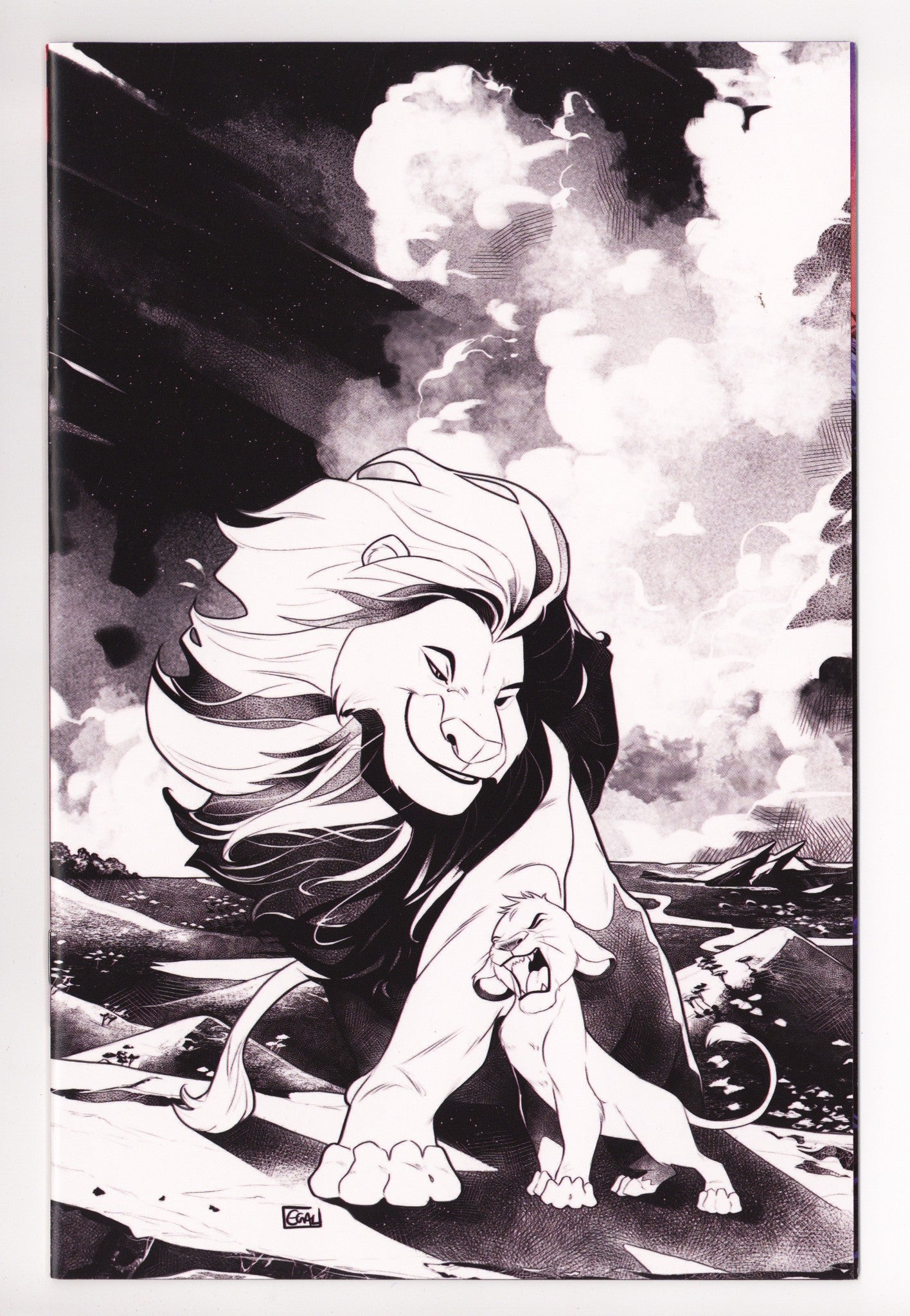 Lion King 1 Galmon B&W Virgin Incentive NM- (2025)