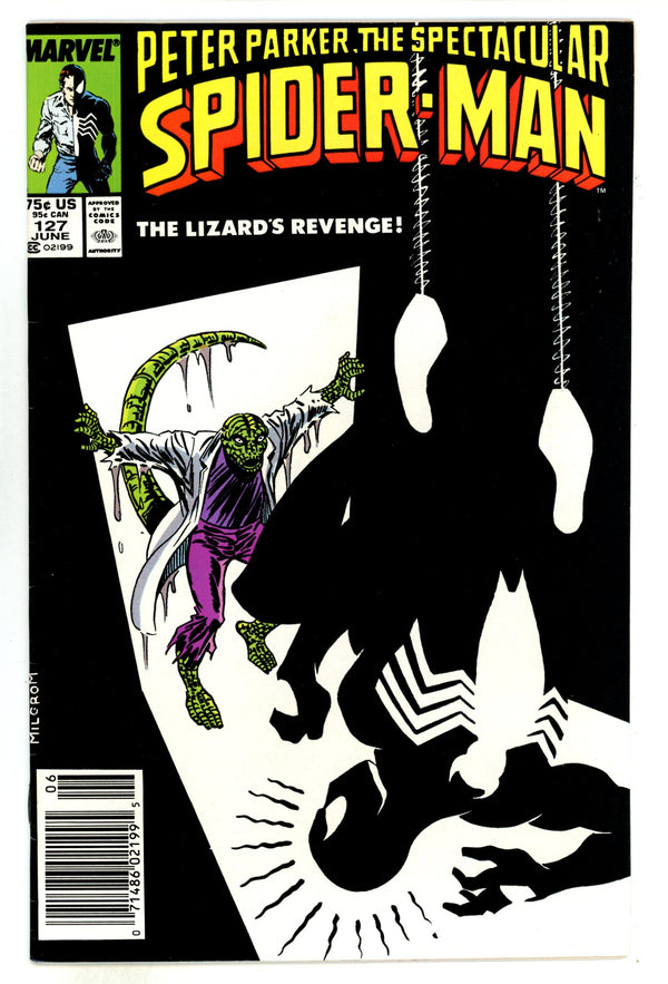 The Spectacular Spider-Man Vol 1 127 VF+ (8.5) (1987) Newsstand