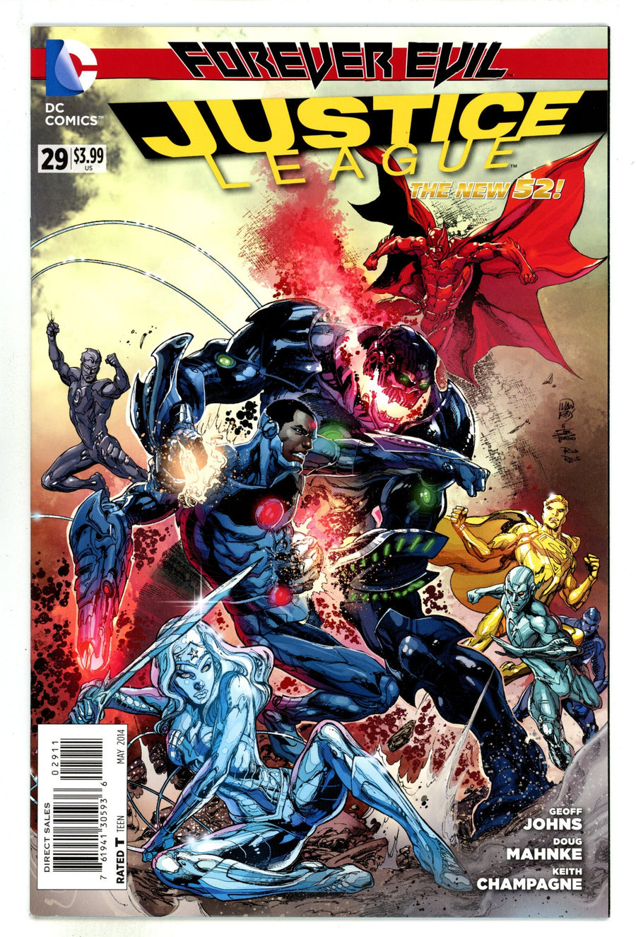 Justice League Vol 1 29 High Grade (2014) 
