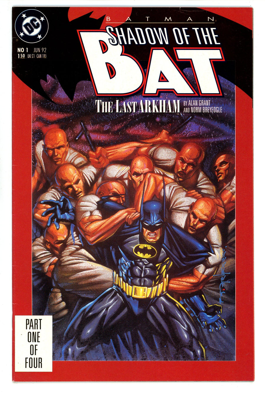 Batman: Shadow of the Bat  1  Mid Grade  (1992)   