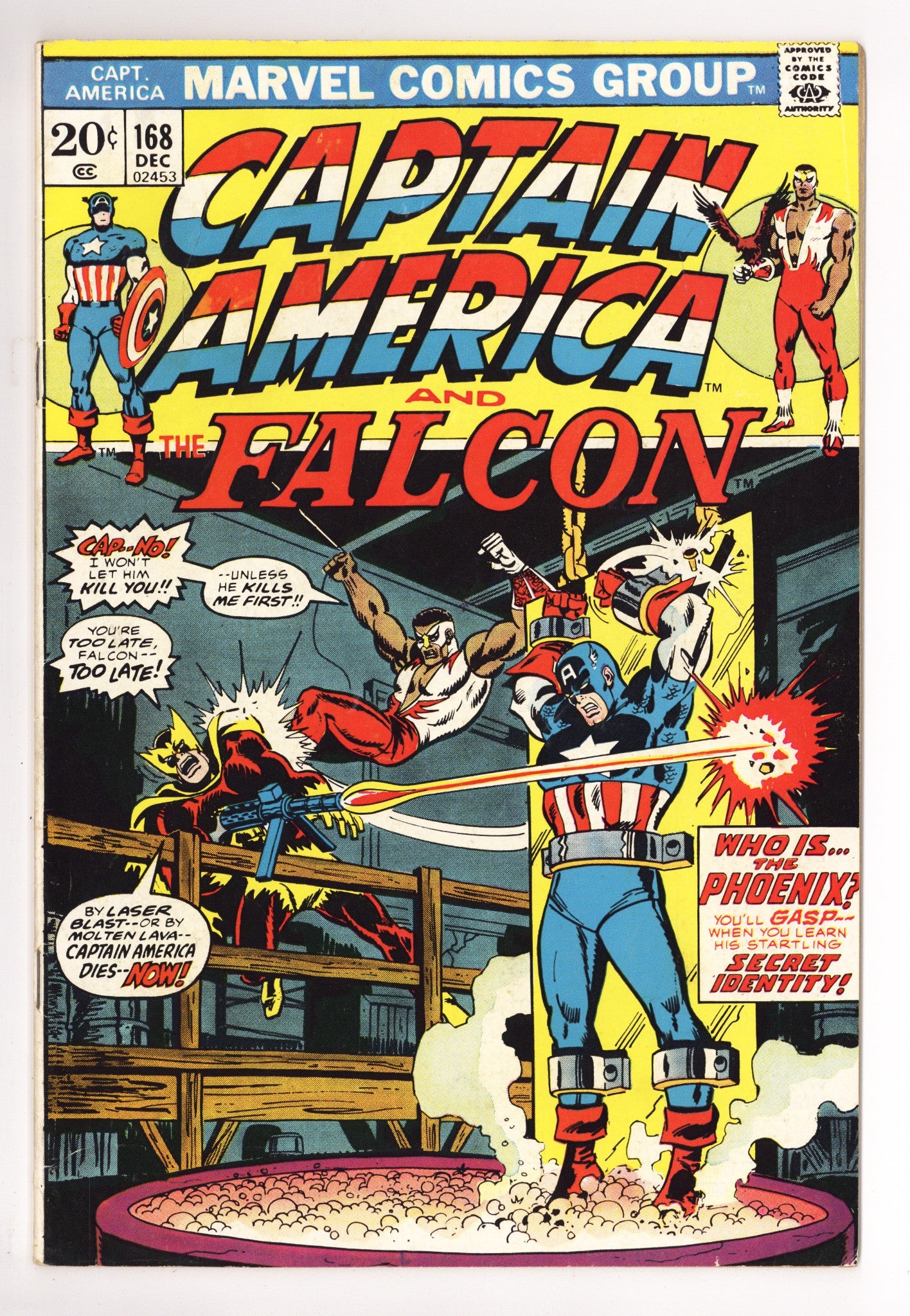 Captain America Vol 1 168 GD/VG (3.0) (1973) 