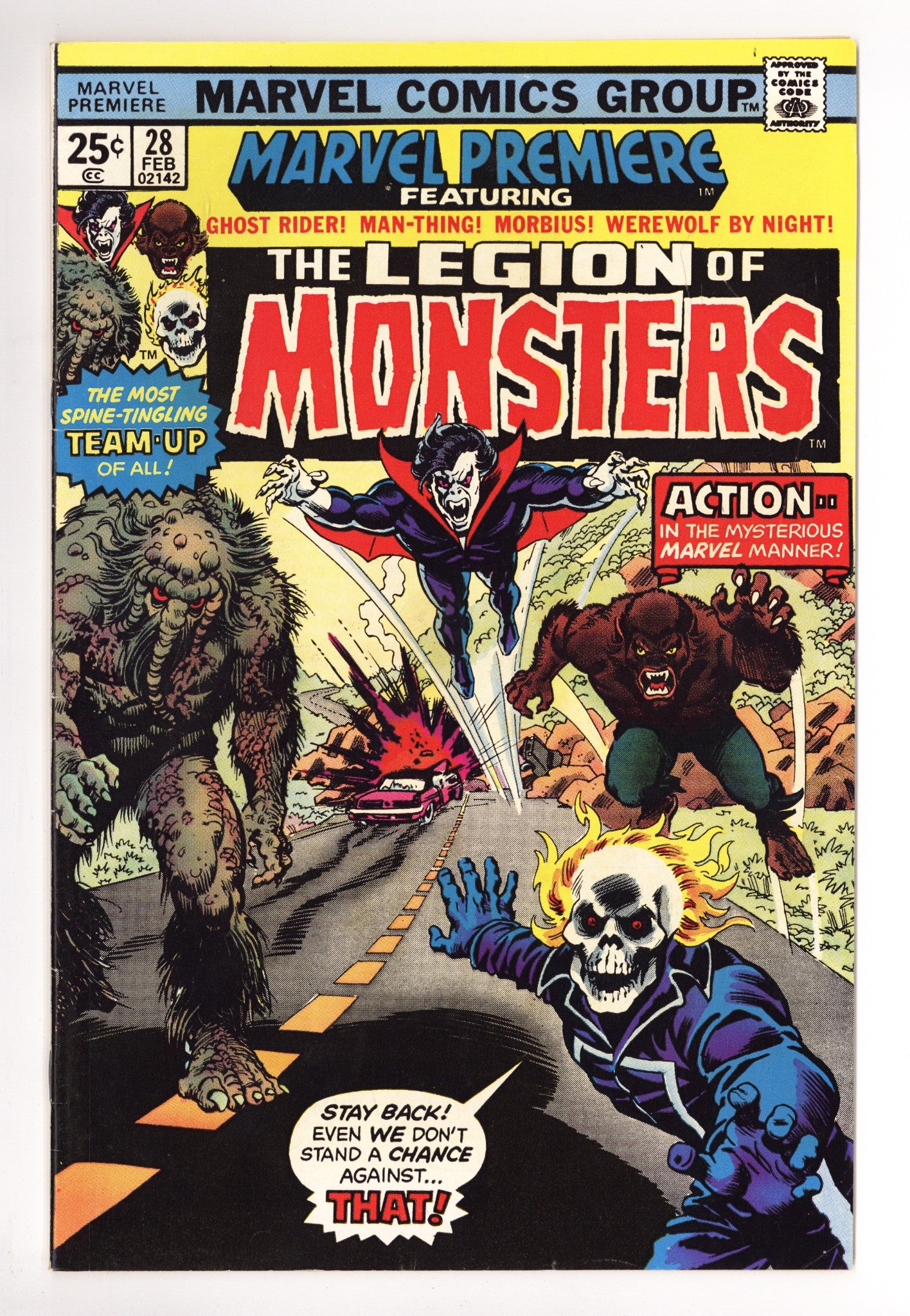 Marvel Premiere 28 FN+ (6.5) (1976) 