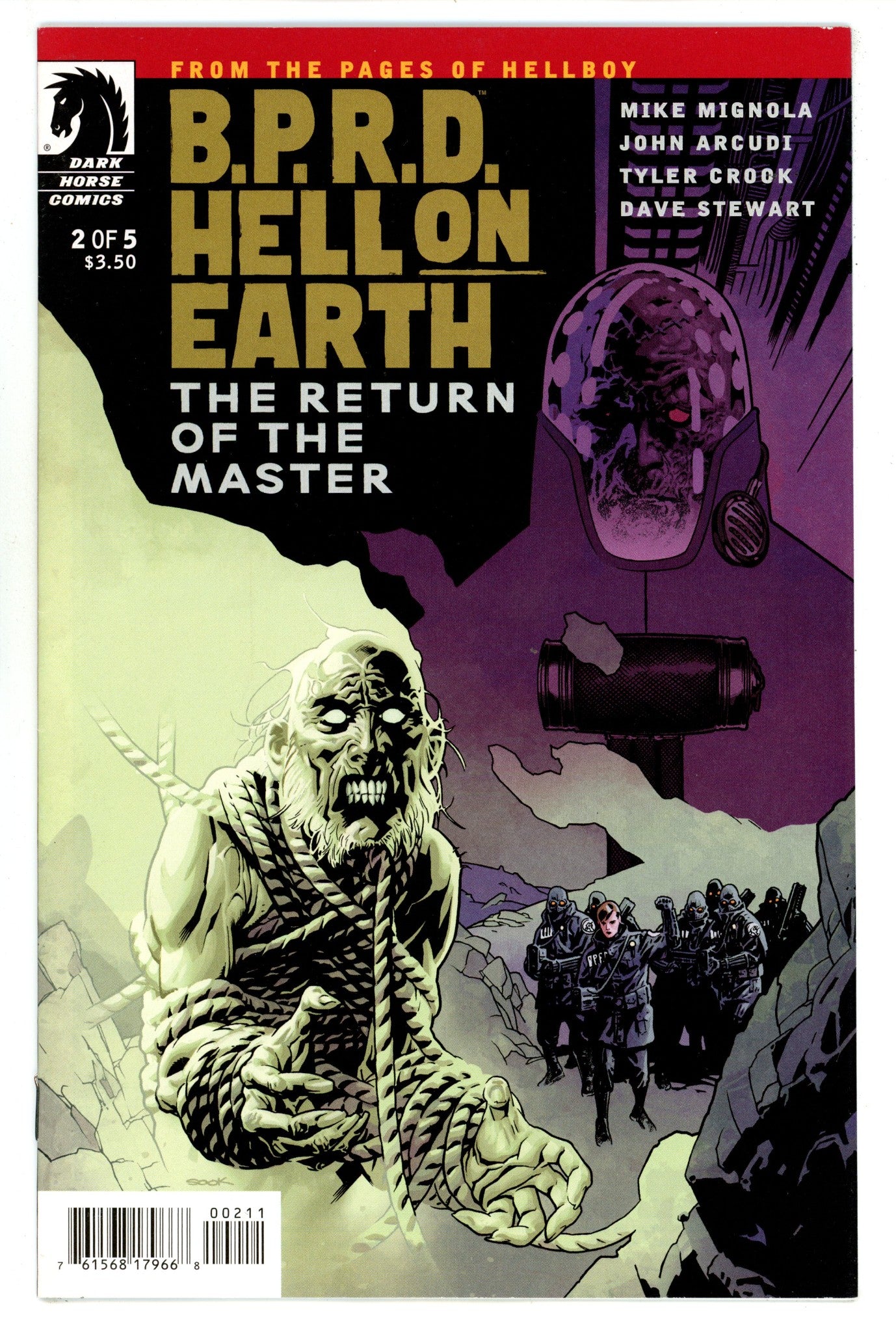 B.P.R.D. Hell on Earth: The Return of the Master 2 High Grade (2012) 