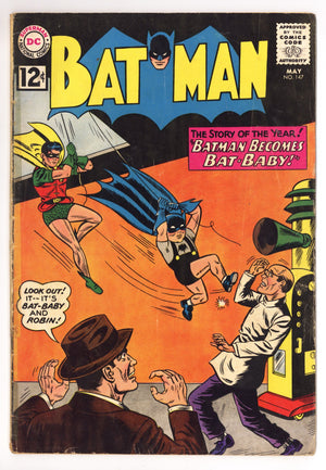 Batman Vol 1 147 VG- (3.5) (1962)