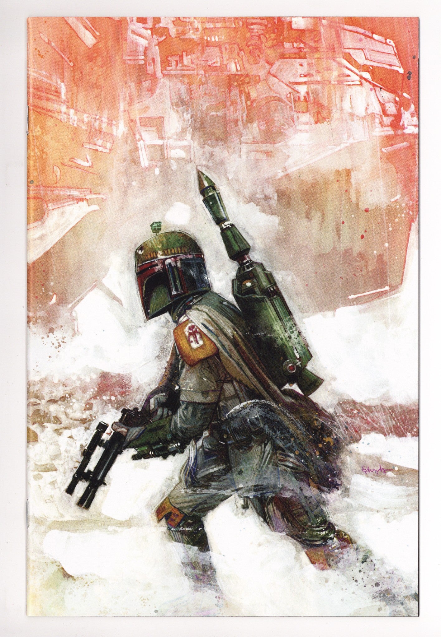 Star Wars: War of the Bounty Hunters Alpha   1  NM (9.4)   (2021) Edwards Virgin   Exclusive Variant  