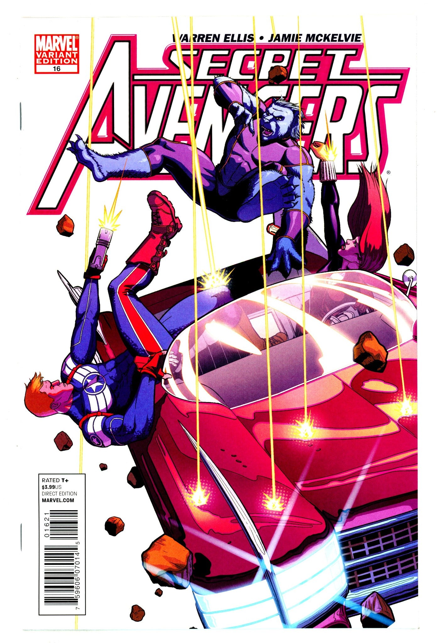 Secret Avengers Vol 1 16 High Grade (2011) McElvie Incentive Variant 