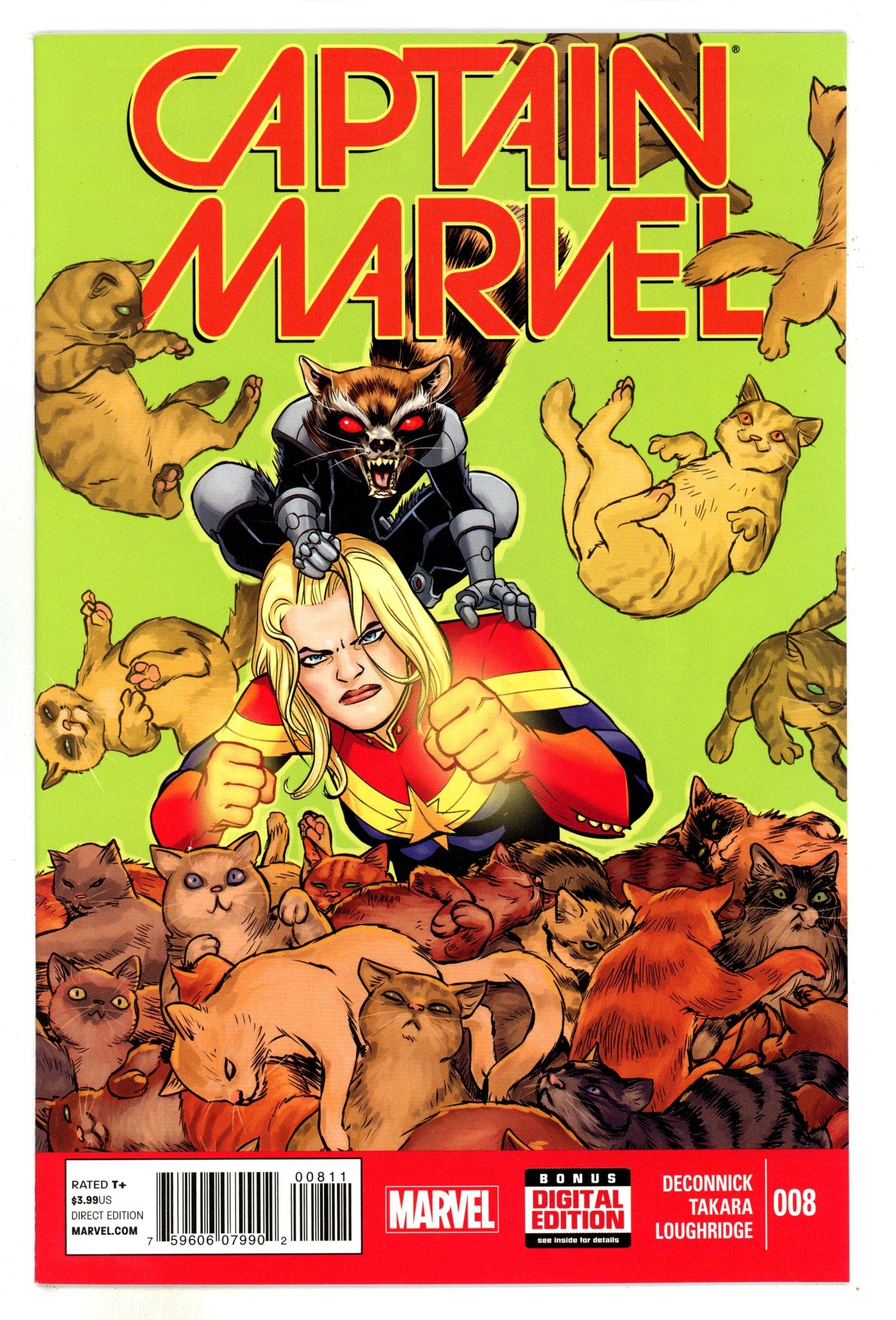 Captain Marvel Vol 9 8 High Grade (2014) 