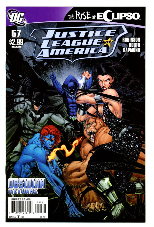 Justice League of America Vol 2 57 High Grade (2011)