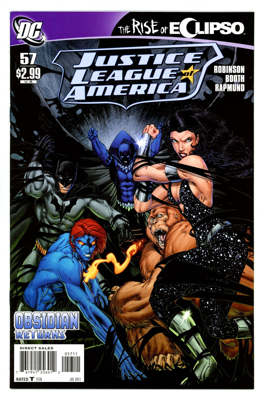 Justice League of America Vol 2 57 High Grade (2011) 