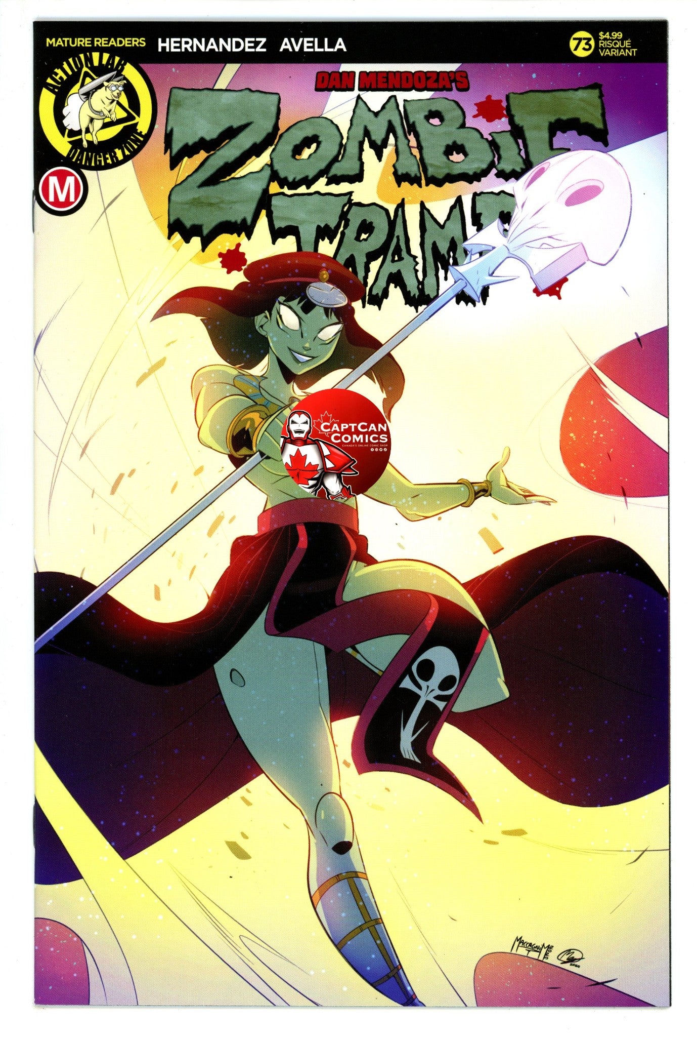 Zombie Tramp Vol 3 73 NM- (9.2) (2020) Maccagni Risque Variant 