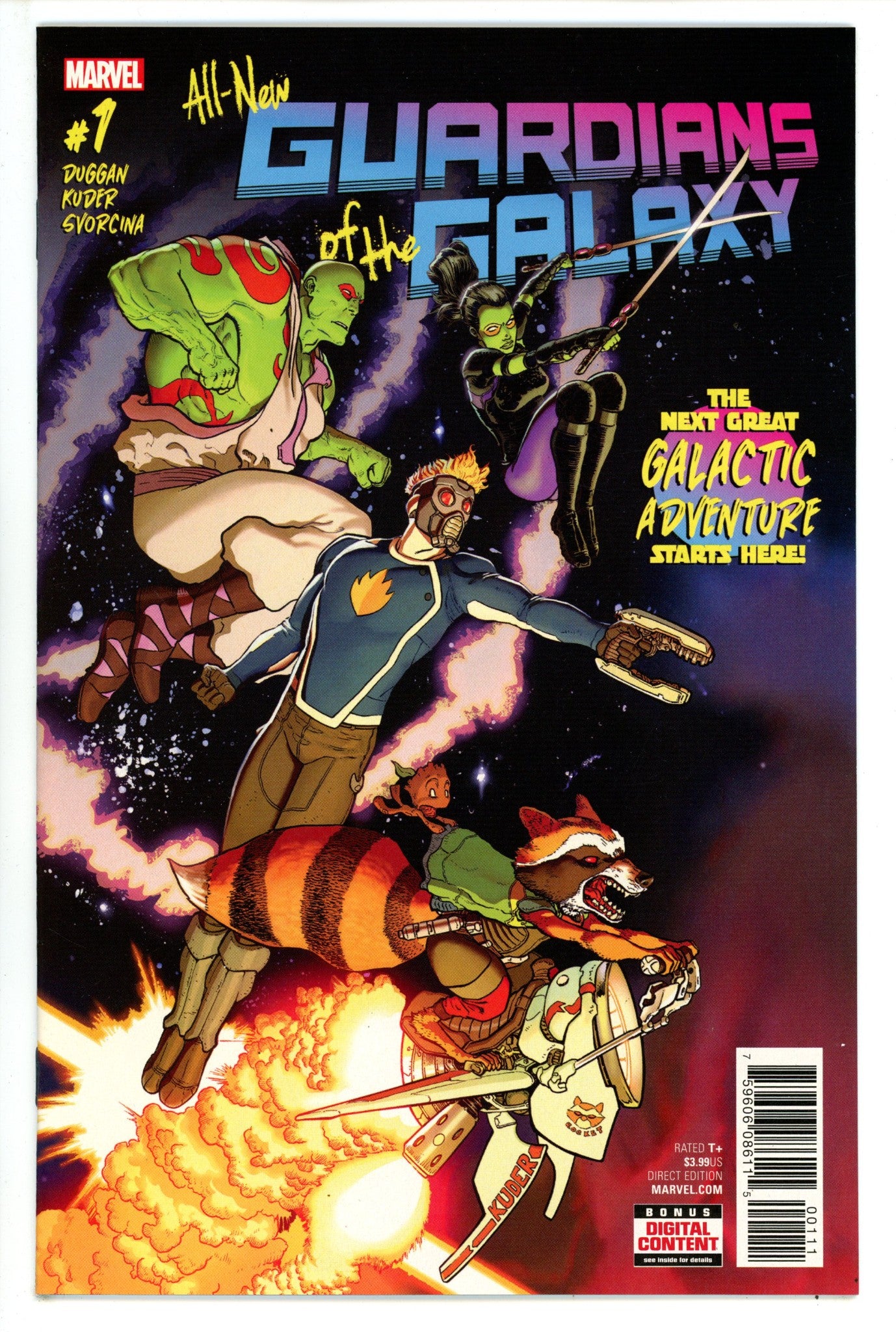 All-New Guardians of the Galaxy 1 High Grade (2017) 